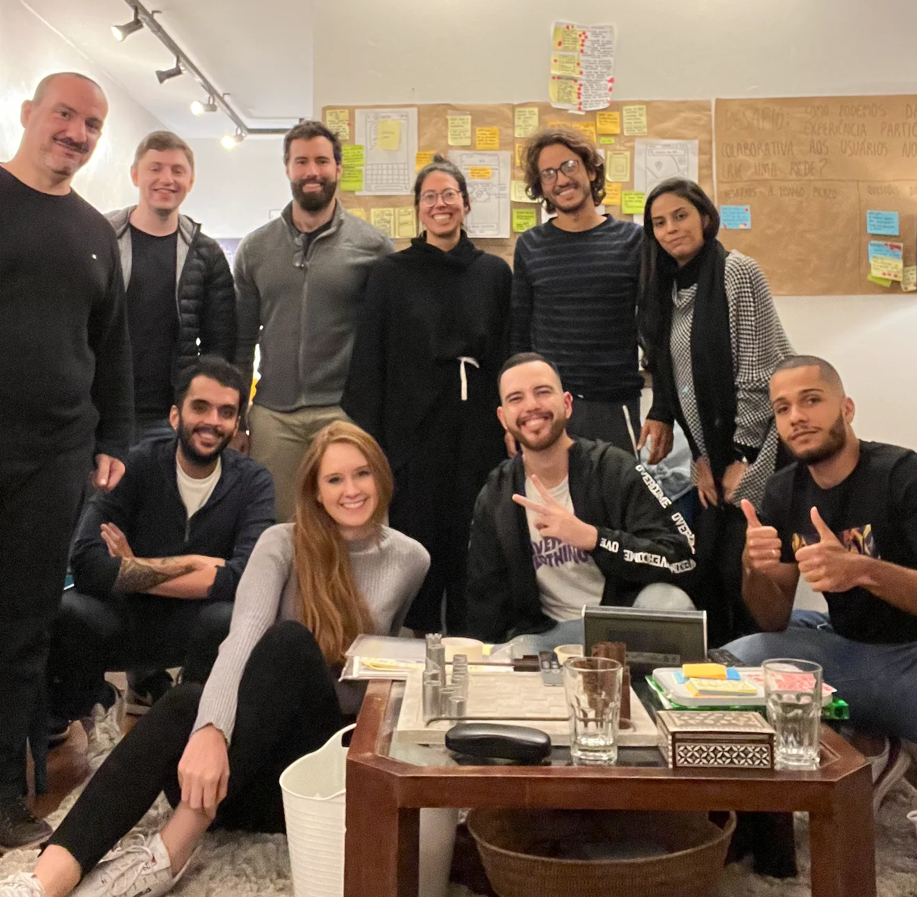 The whole team that participated in this Design Sprint