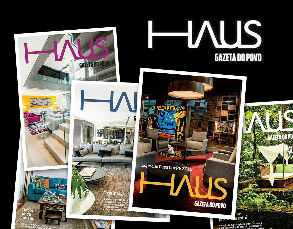 HAUS magazine covers