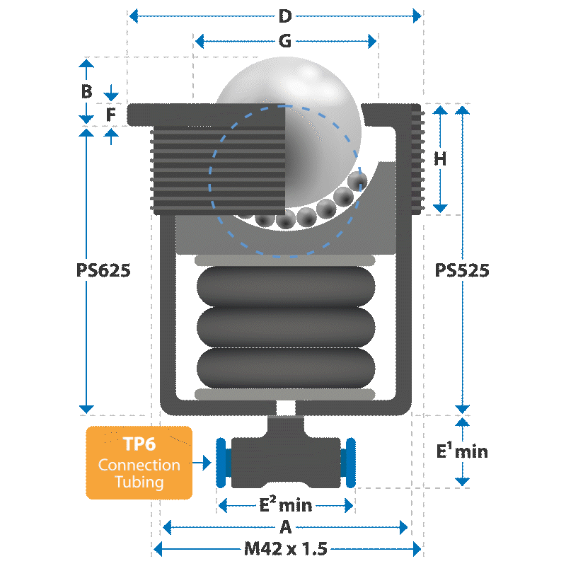 Pneumatic unit diagram animation