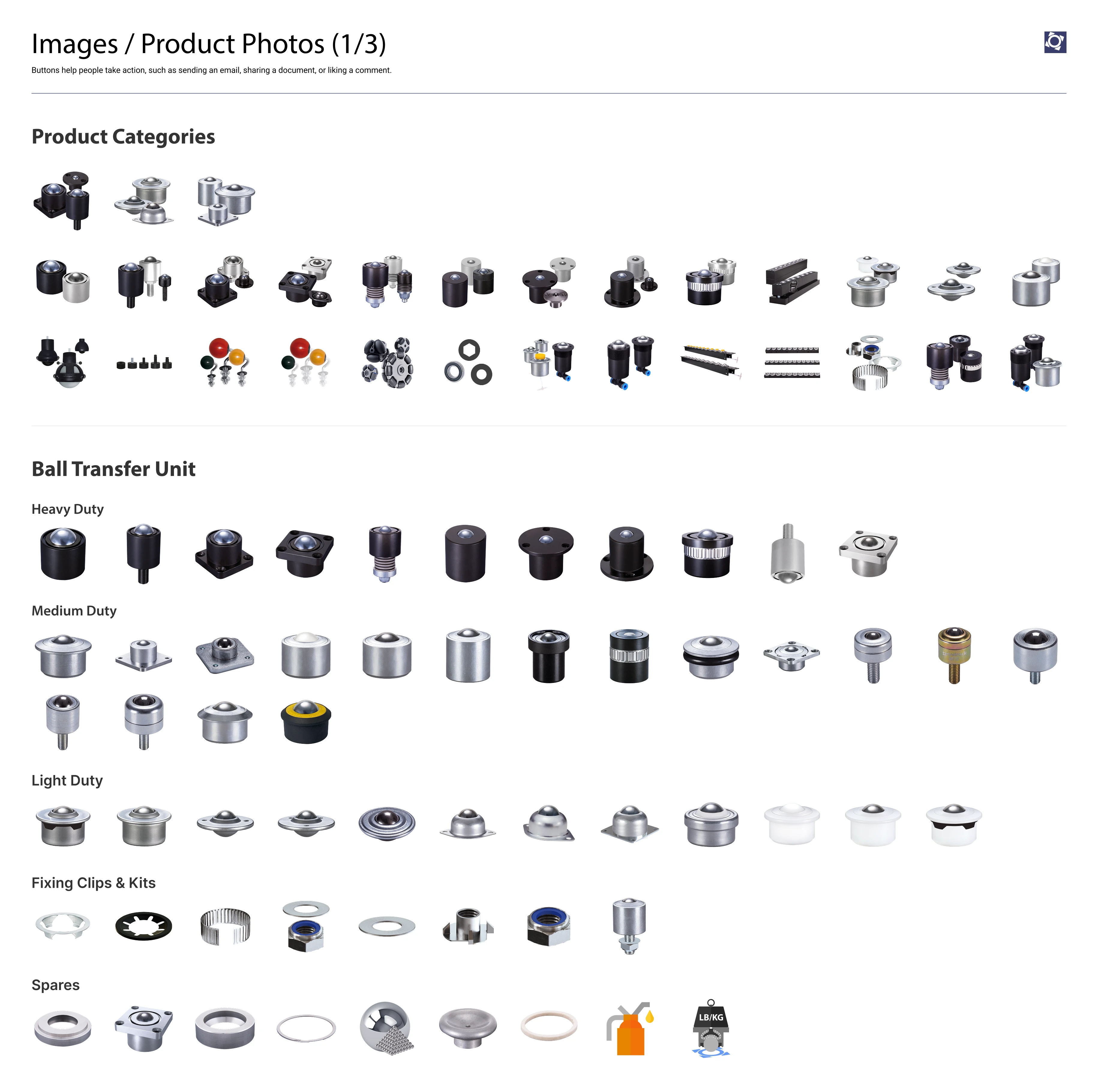 Omnitrack design system — Imagery